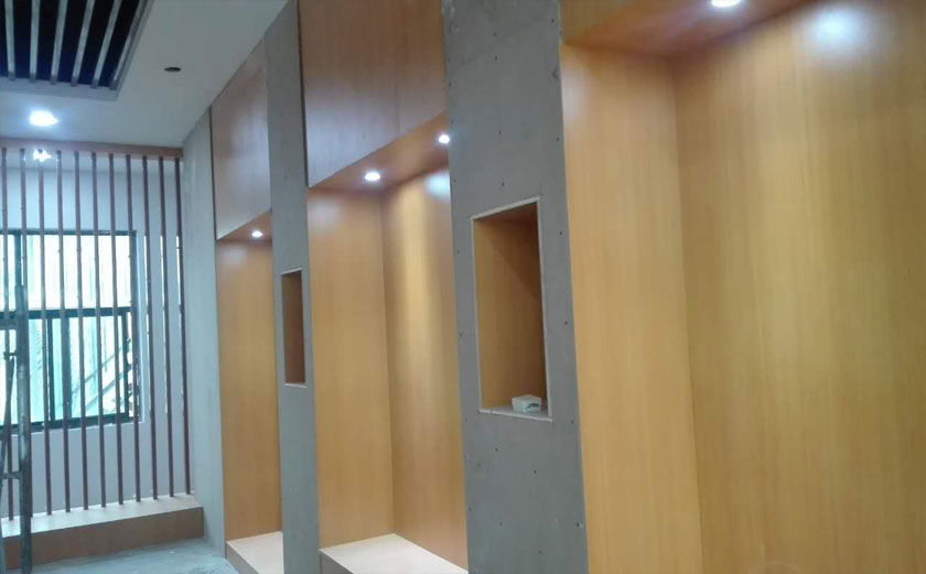 松江泗涇時尚創(chuàng)意風格辦公室裝修案例實拍效果圖